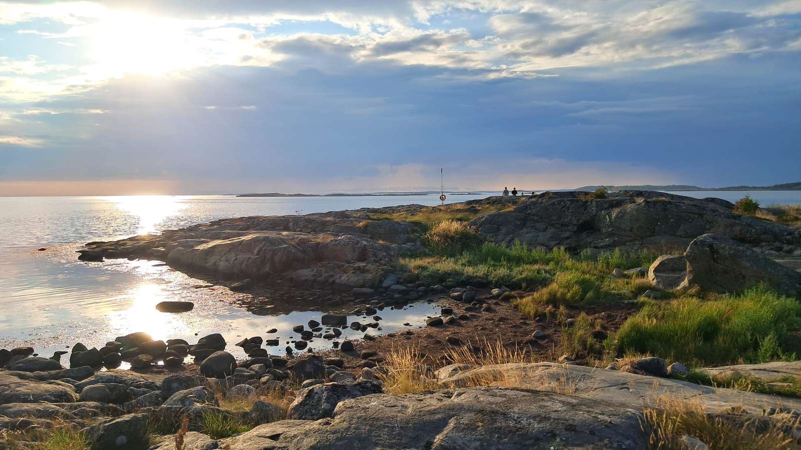 ヨーテボリ近郊の夕方の雰囲気 オンラインパズル
