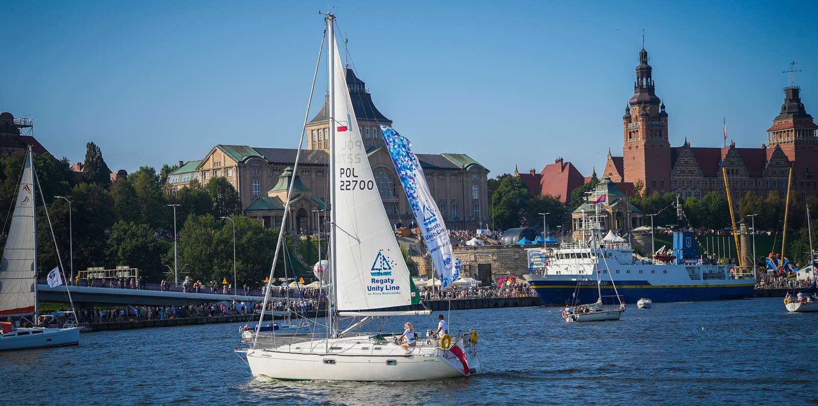 シュチェチンのヨット オンラインパズル