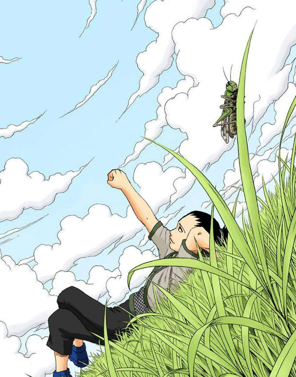 雲を眺める奈良シカマル オンラインパズル