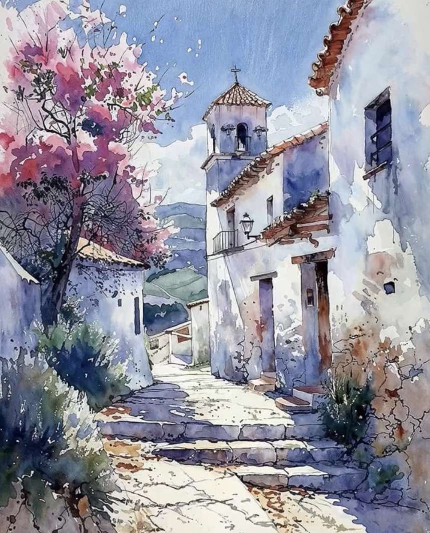 日当たりの良い古い家 オンラインパズル