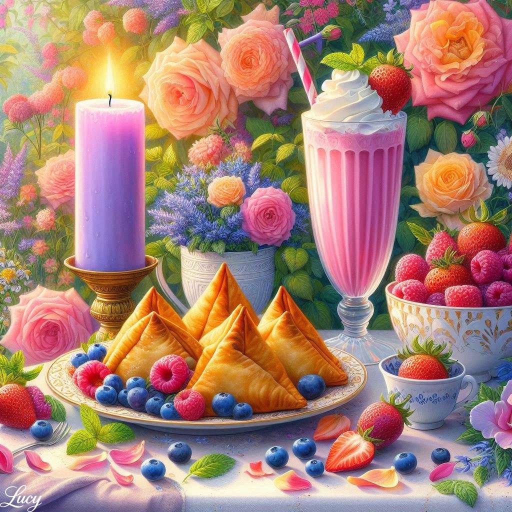 Złote samosy puzzle online