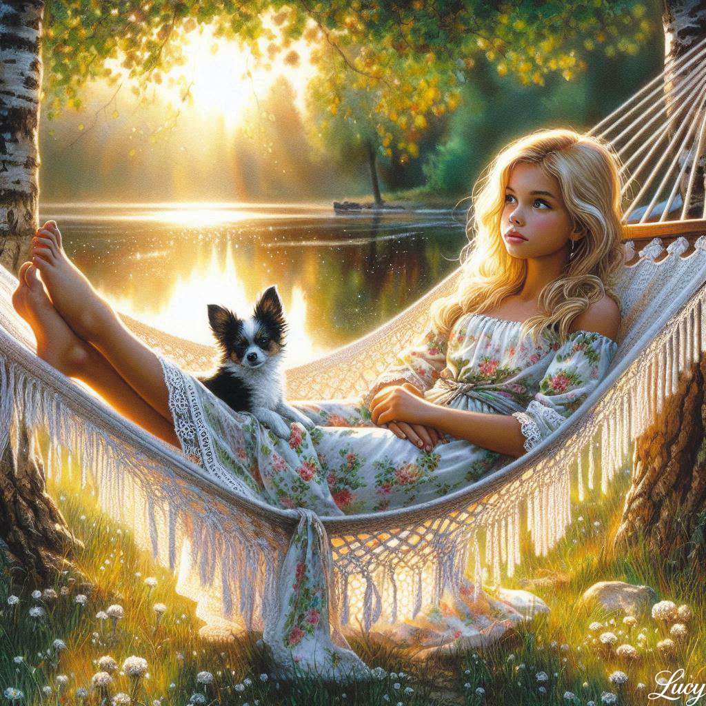 夏の終わりの午後の穏やかな静けさ ジグソーパズルオンライン