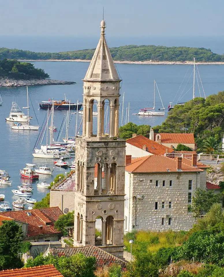 Wyspa Hvar (Chorwacja) puzzle online