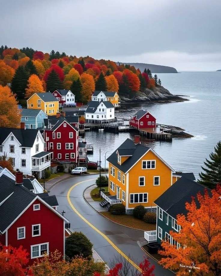 ノルウェーの家 オンラインパズル