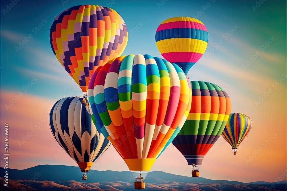 カラフルな空気風船 オンラインパズル