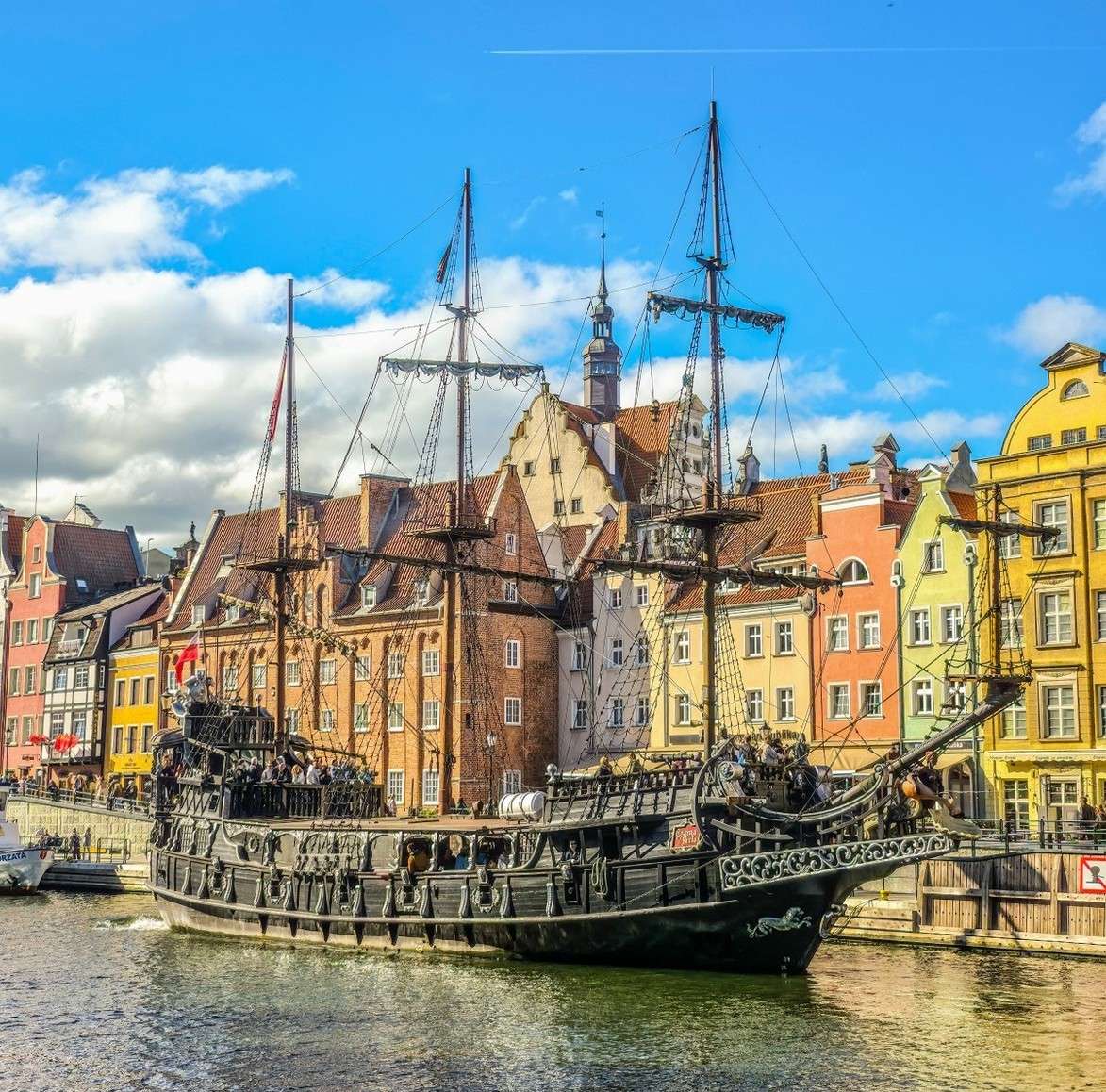 グダニスクの帆船 ジグソーパズルオンライン