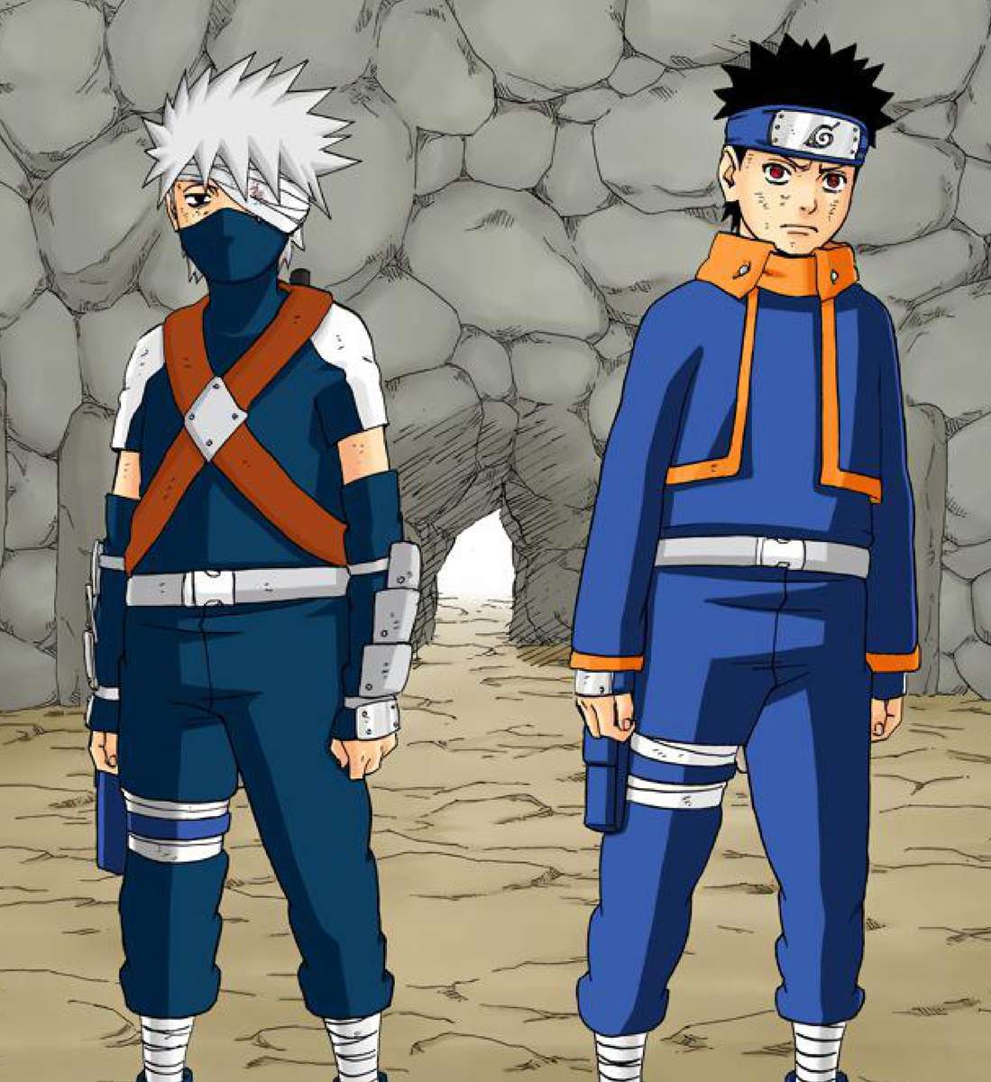 カカシとオビト オンラインパズル