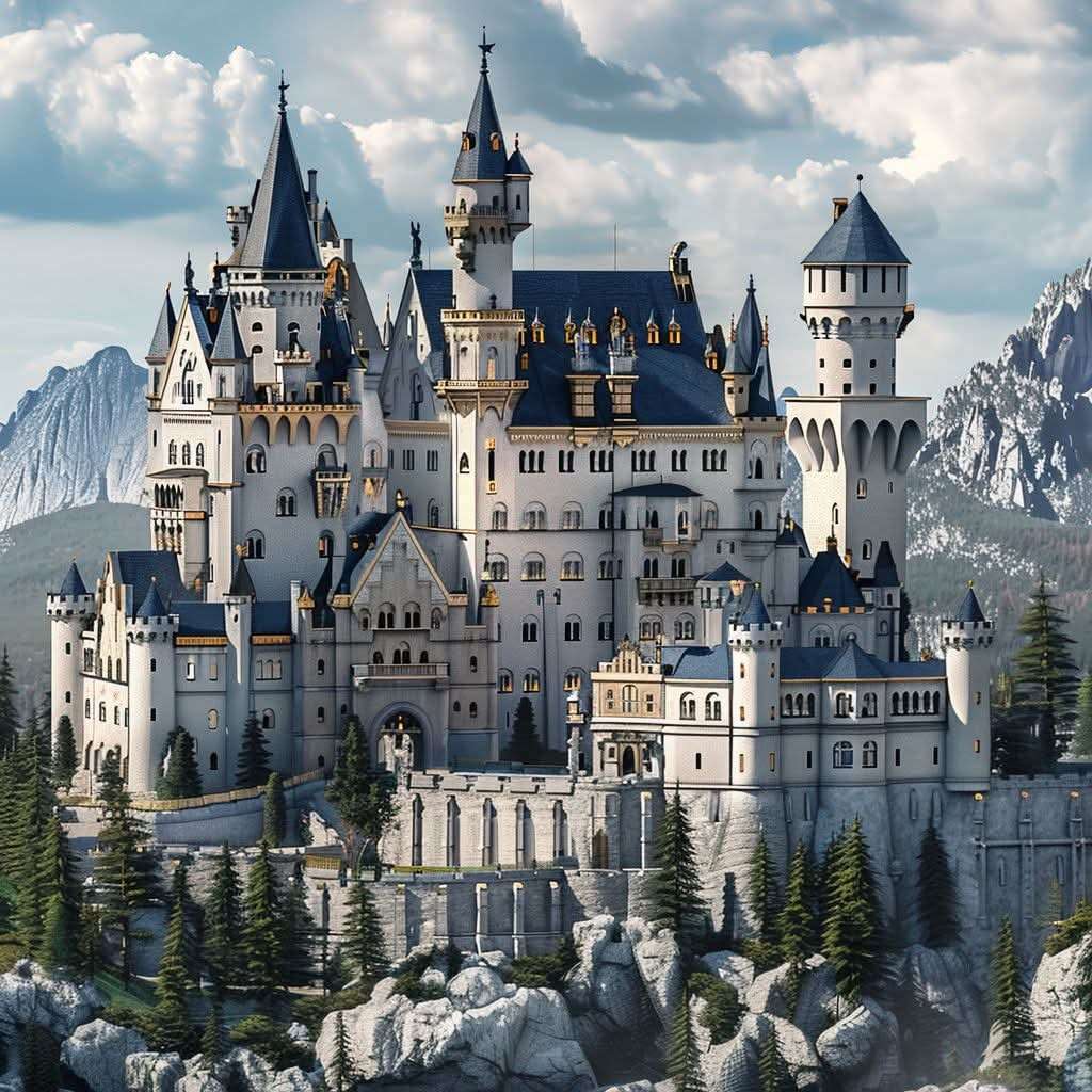 おとぎ話の城 オンラインパズル