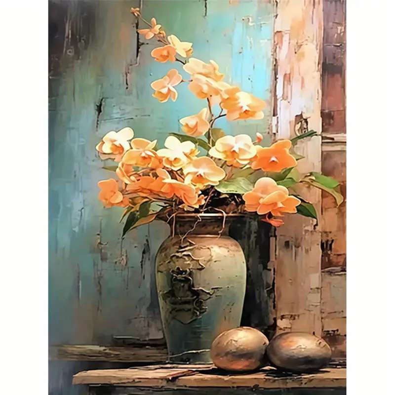 花を使った美しい構図 オンラインパズル