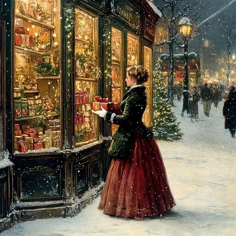 クリスマスショッピング ジグソーパズルオンライン