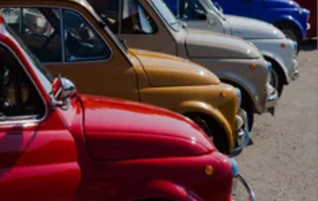 カラフルな車 オンラインパズル