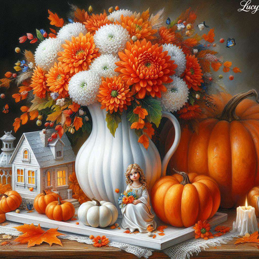 秋の静物画 オンラインパズル