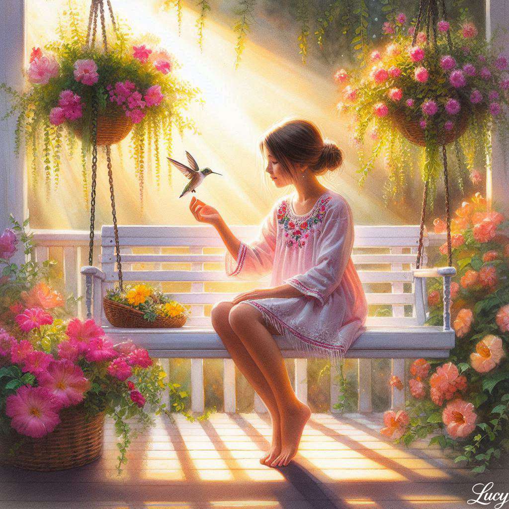 裸足の女の子 オンラインパズル