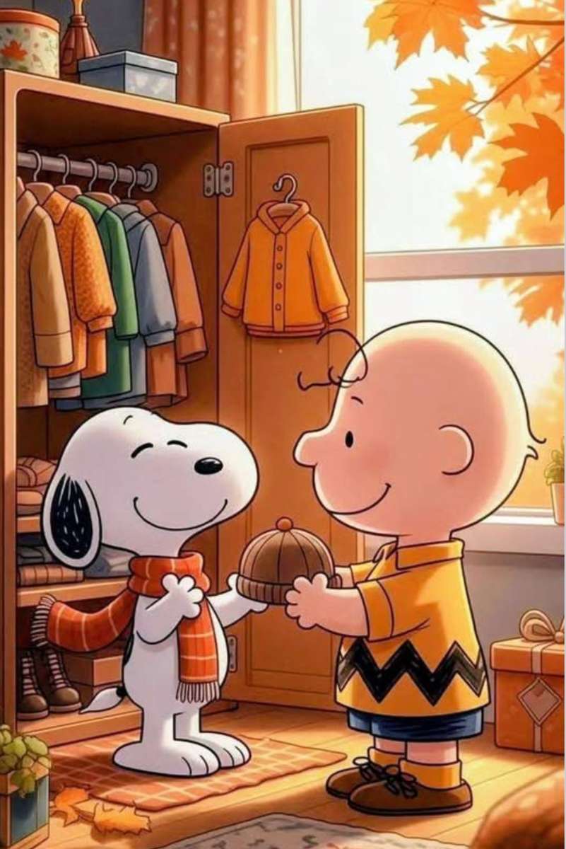 チャーリー・ブラウンからスヌーピーへの心温まる贈り物 ジグソーパズルオンライン
