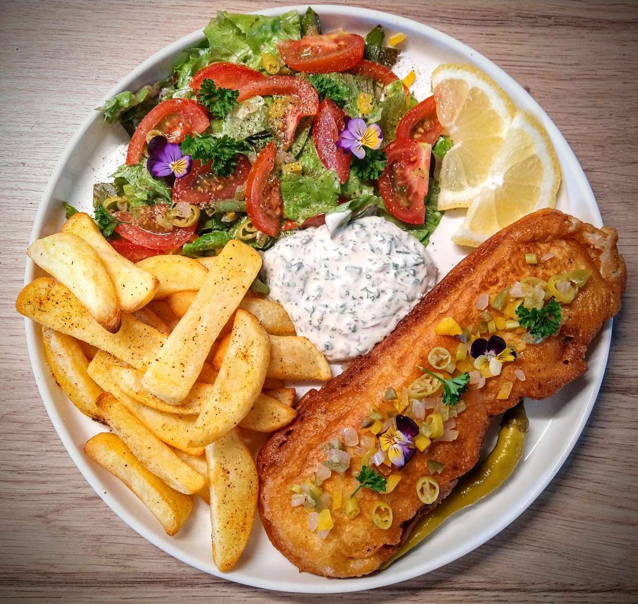 フィッシュチップス ジグソーパズルオンライン