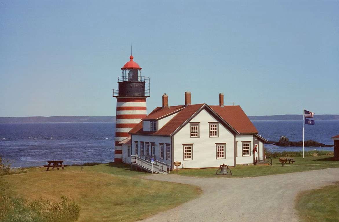 灯台、メイン州、米国 ジグソーパズルオンライン
