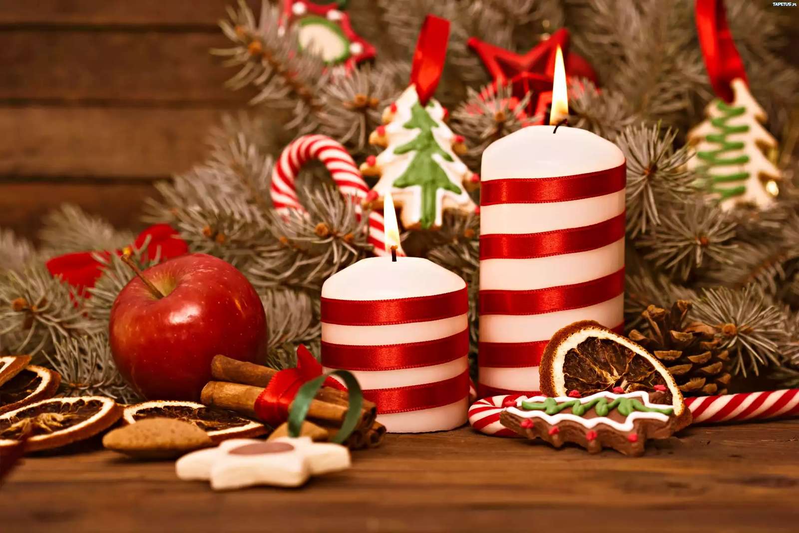 クリスマスキャンドル ジグソーパズルオンライン