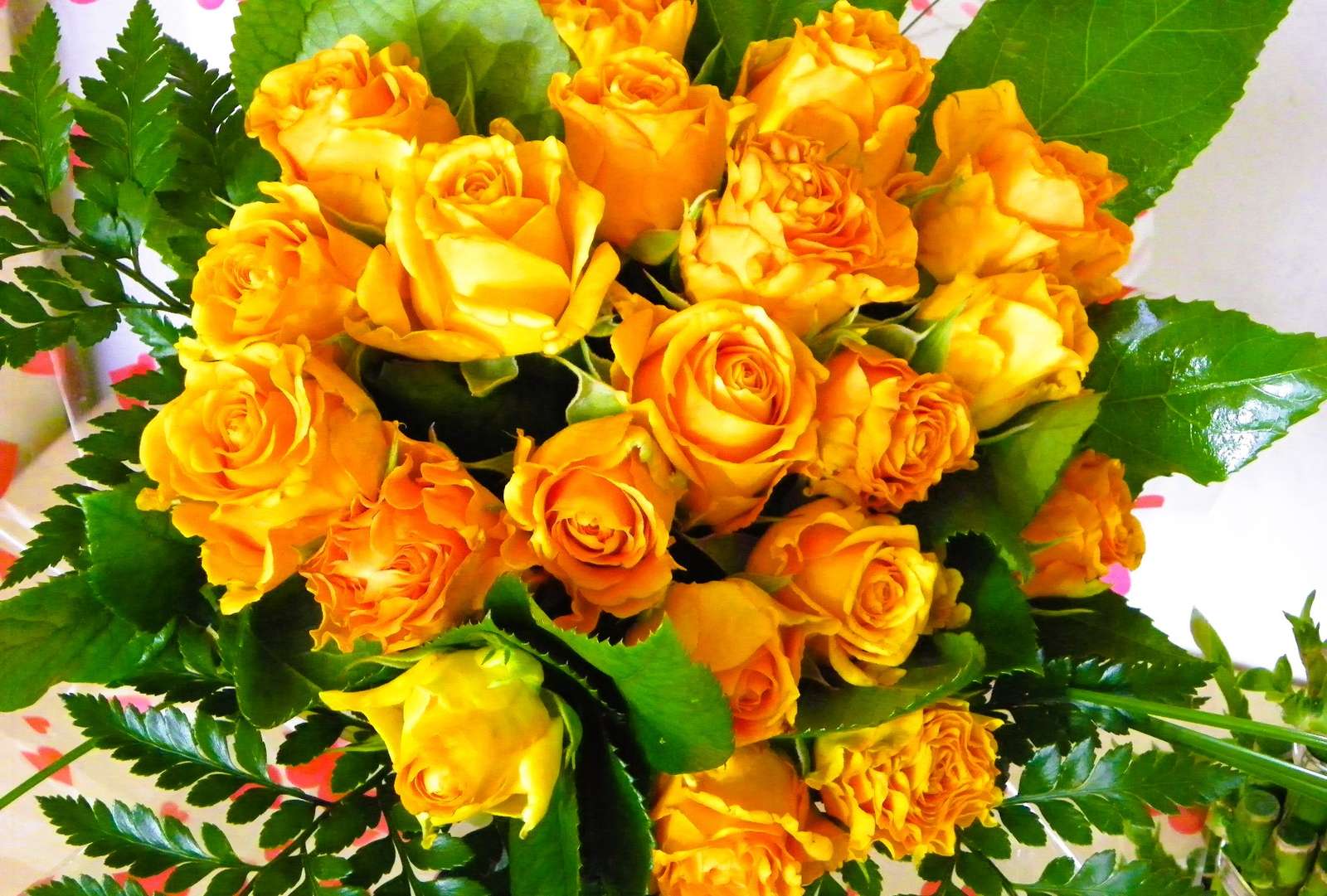 バラの花束。 ジグソーパズルオンライン