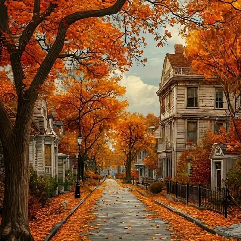 秋レーン ジグソーパズルオンライン