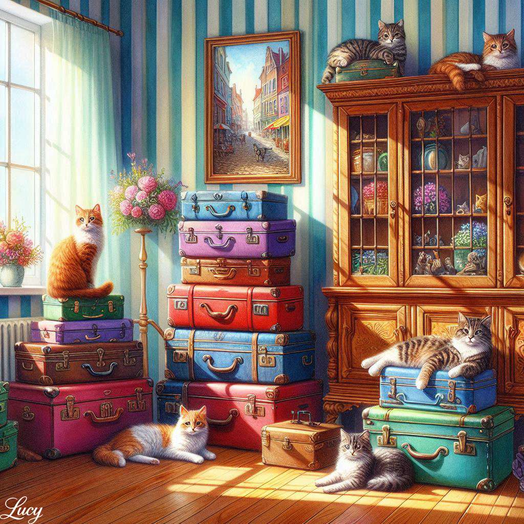 猫だらけの部屋 ジグソーパズルオンライン