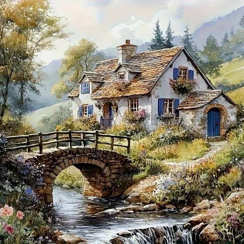 渓流の家 オンラインパズル