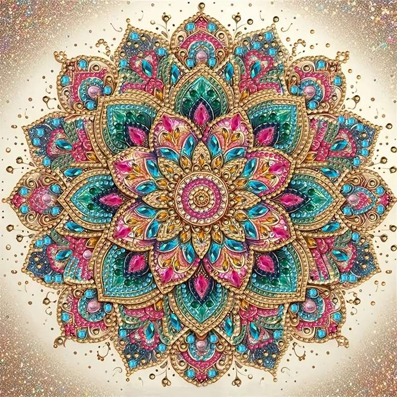 瞑想のためのカラフルな曼荼羅 ジグソーパズルオンライン