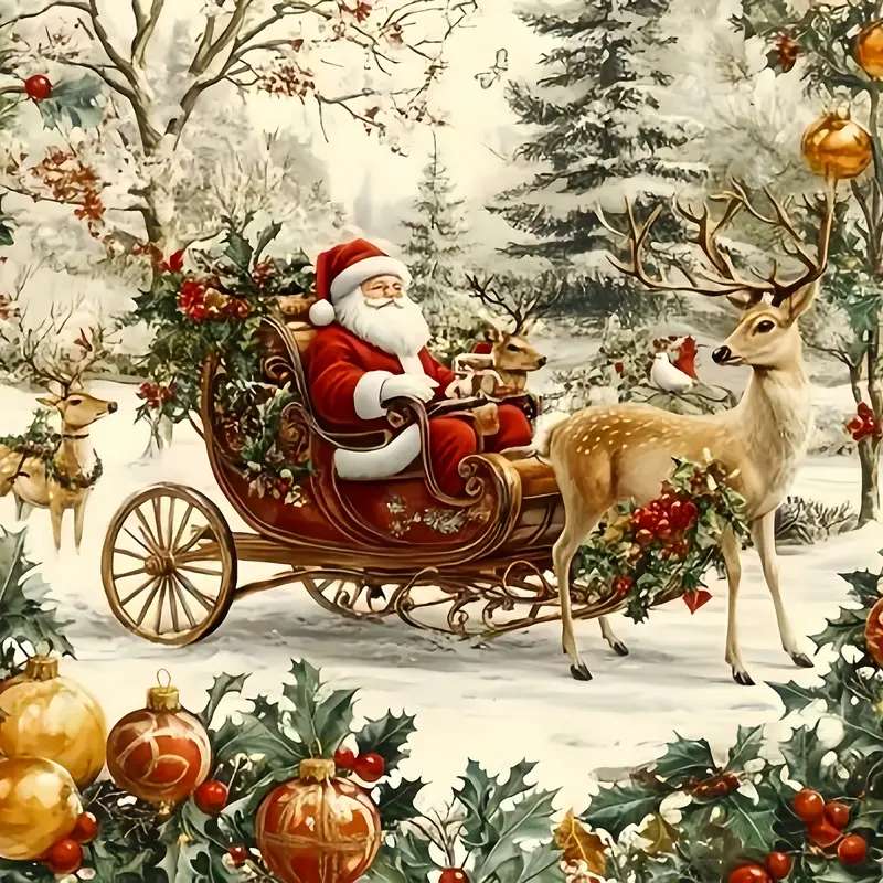 サンタのそり オンラインパズル
