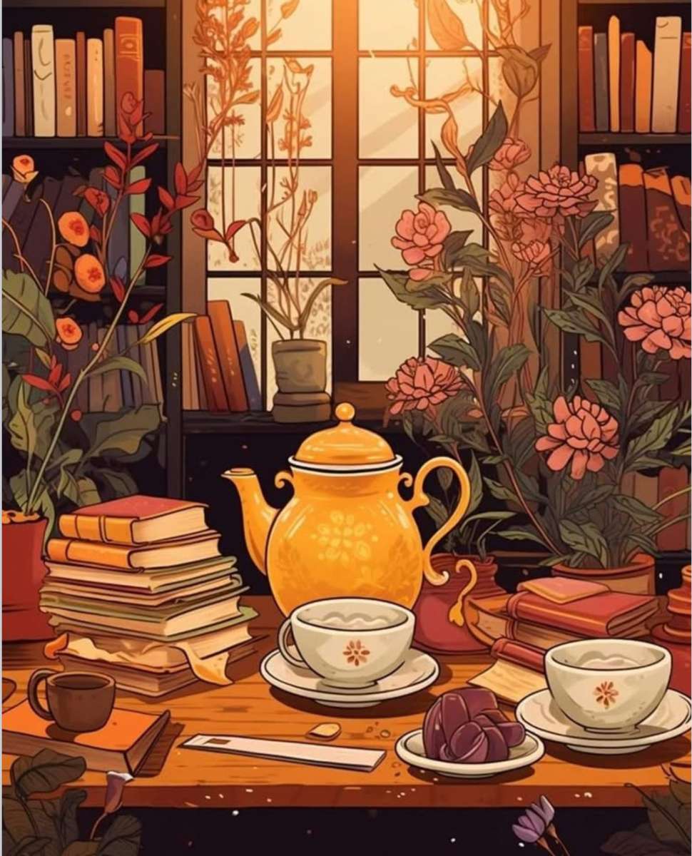 ティーポットの火曜日 ジグソーパズルオンライン