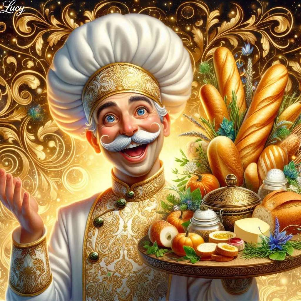 巻きひげの陽気なシェフ ジグソーパズルオンライン