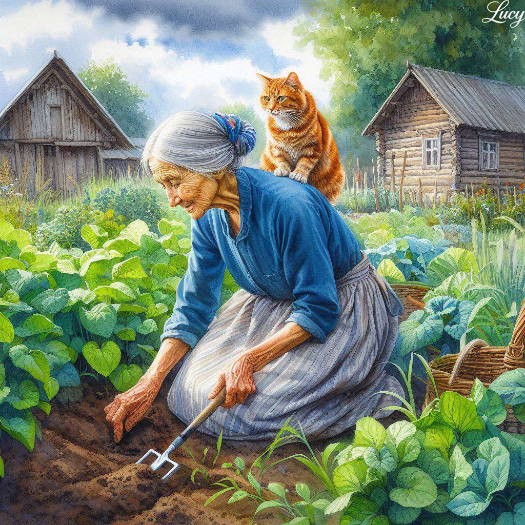 緑豊かな田園風景 オンラインパズル