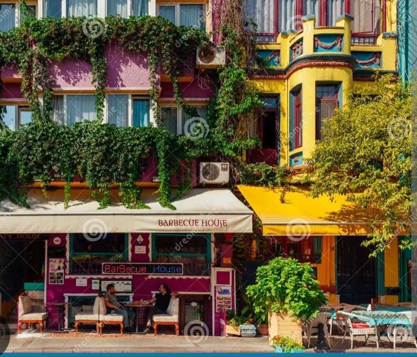 カラフルなパブ ジグソーパズルオンライン