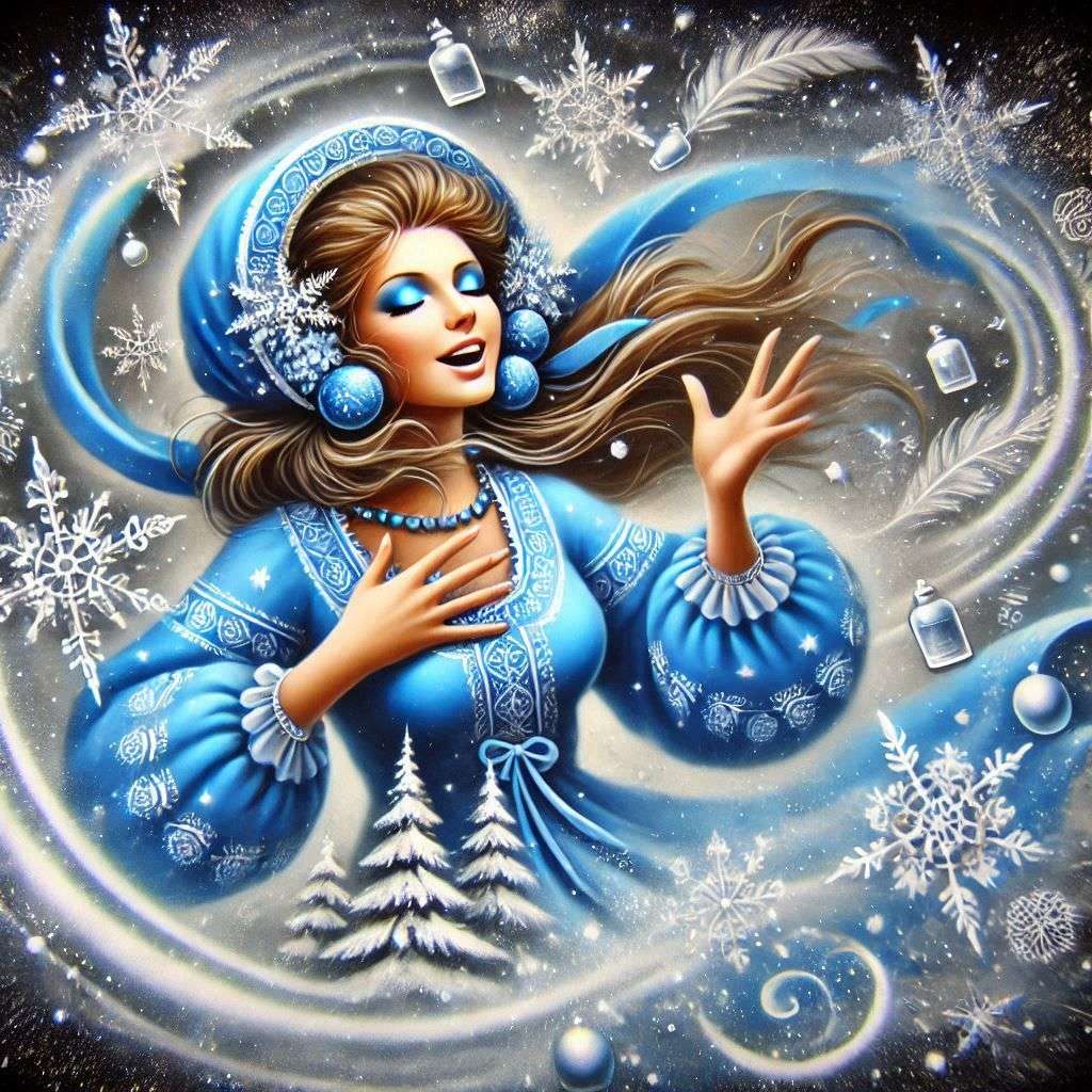 冬は歌い、呼ぶ ジグソーパズルオンライン