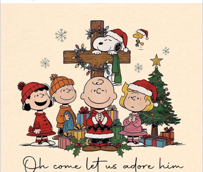 スヌーピーのクリスマスの祈り ジグソーパズルオンライン