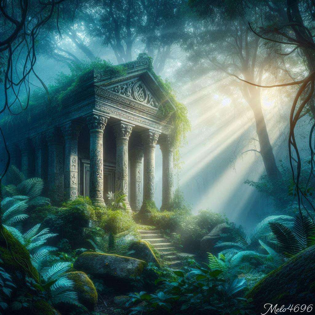 失われた神殿 オンラインパズル