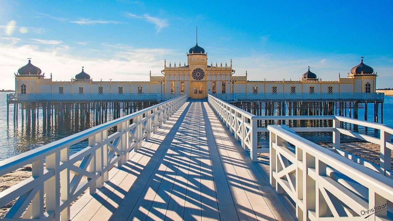 建築、浴場、パビリオン。 ジグソーパズルオンライン