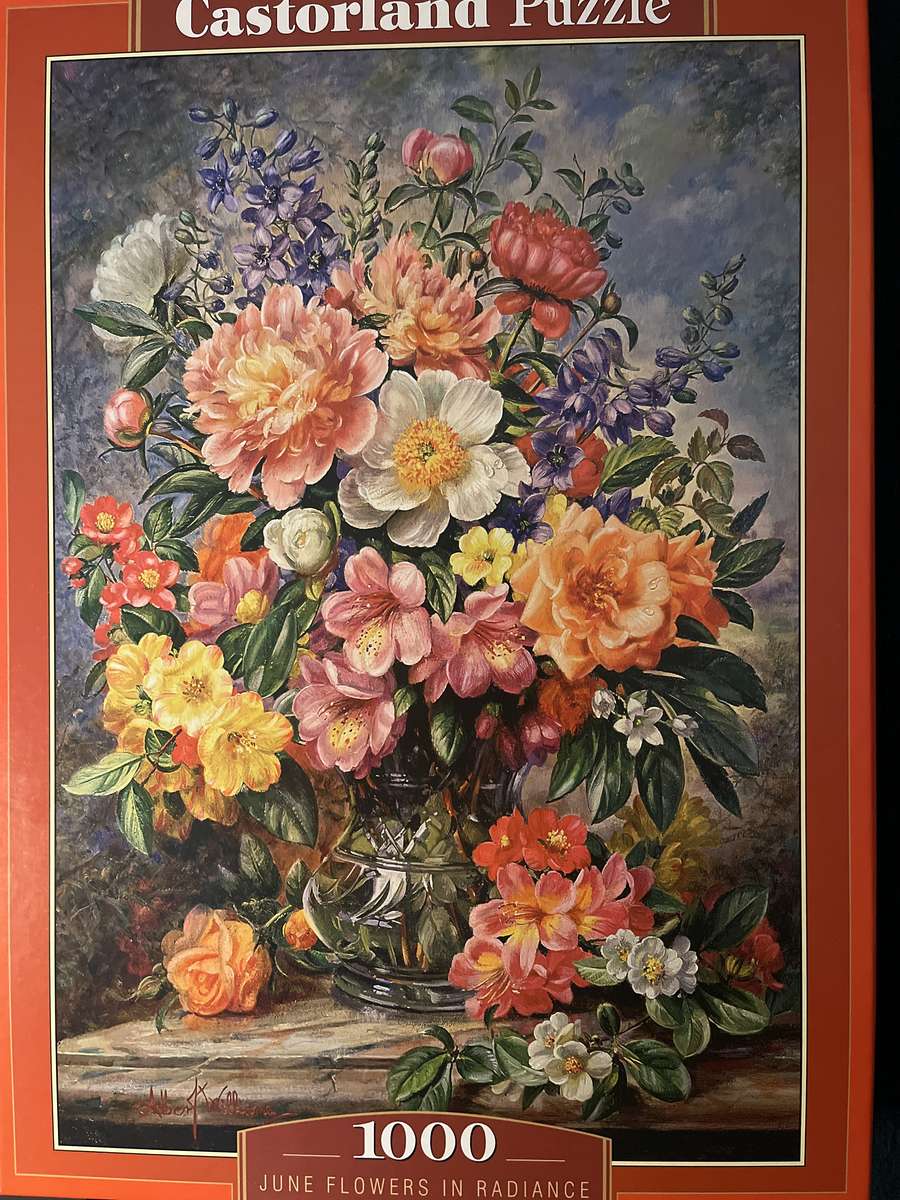 6月の花々の輝き ジグソーパズルオンライン