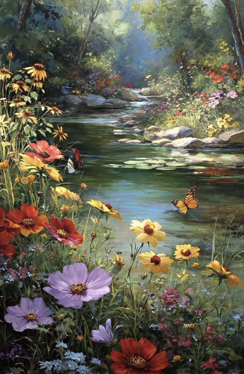 立派な花 ジグソーパズルオンライン