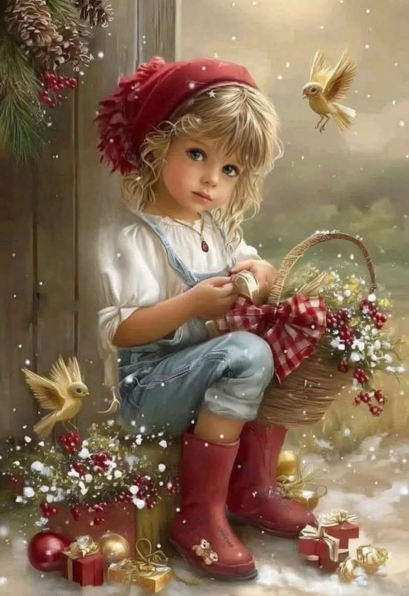 美しい小さな女の子 オンラインパズル