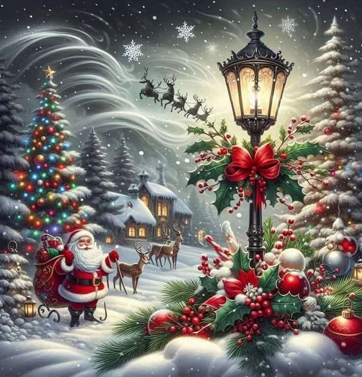 サンタクロースの到着 オンラインパズル