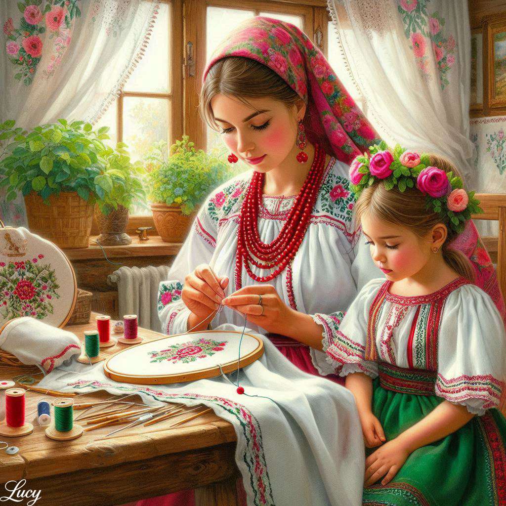 一緒に刺繍する オンラインパズル