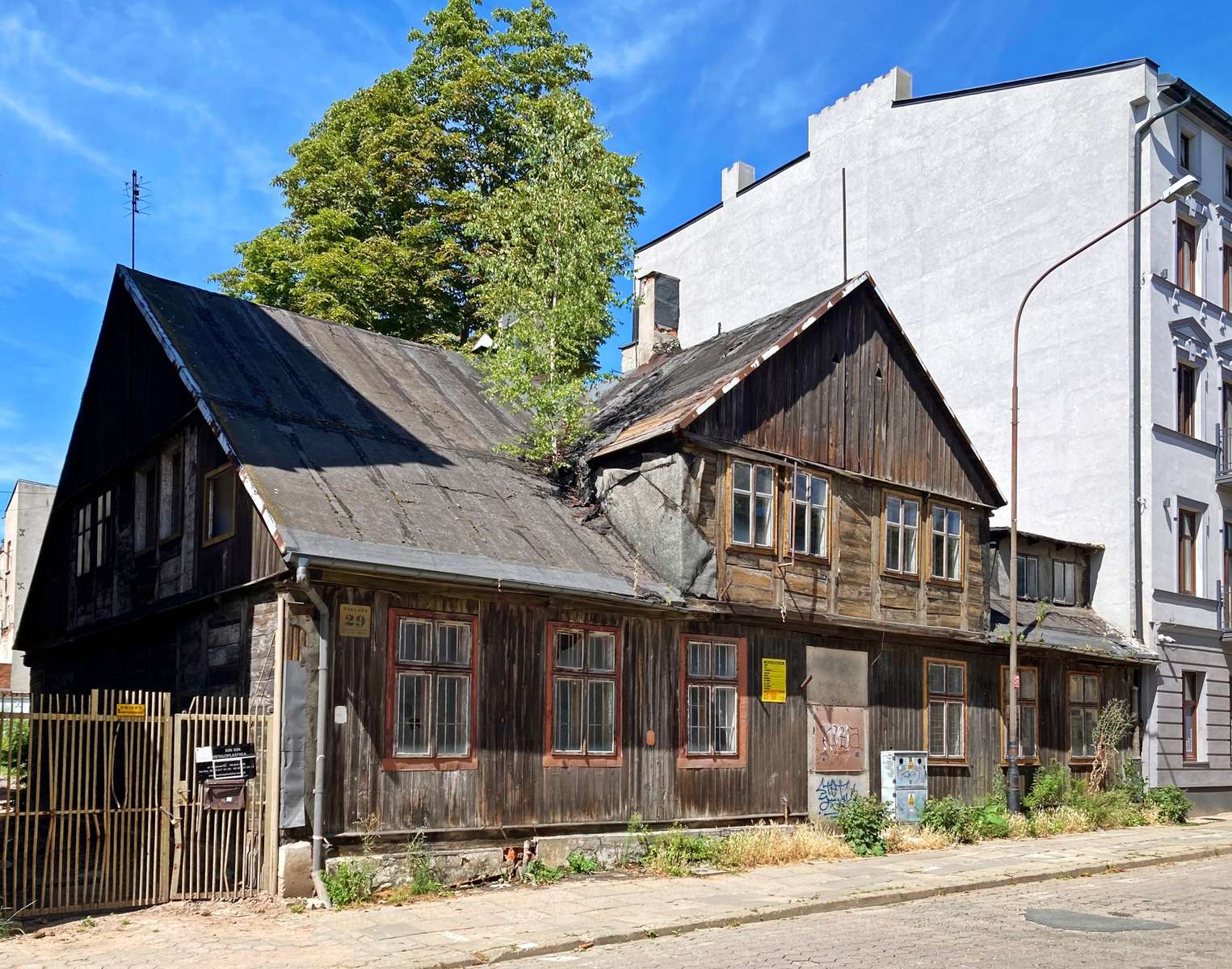 タルゴワ通りの木造住宅 オンラインパズル