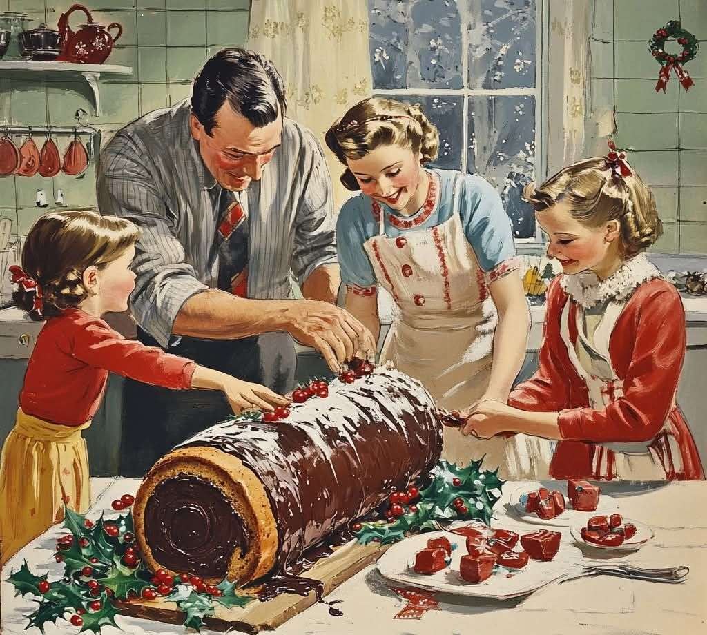 ビッグクリスマスロール ジグソーパズルオンライン