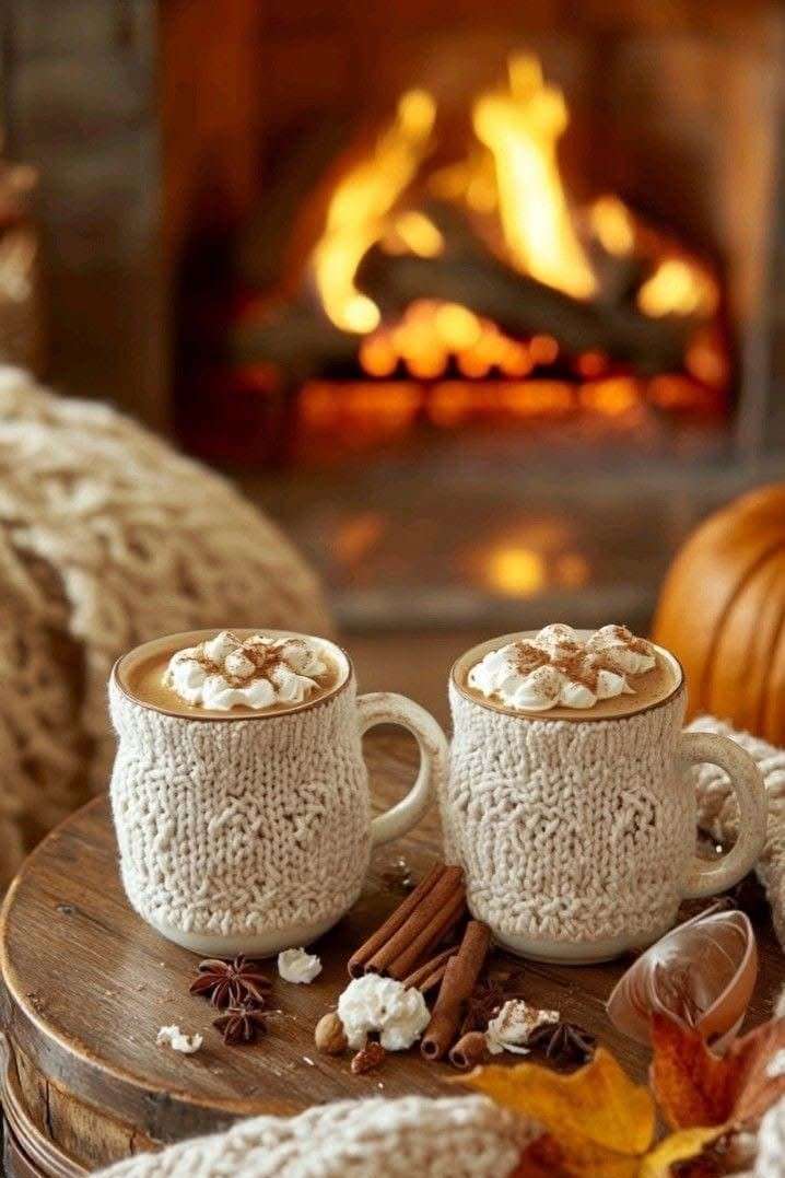 caffè davanti al camino puzzle online