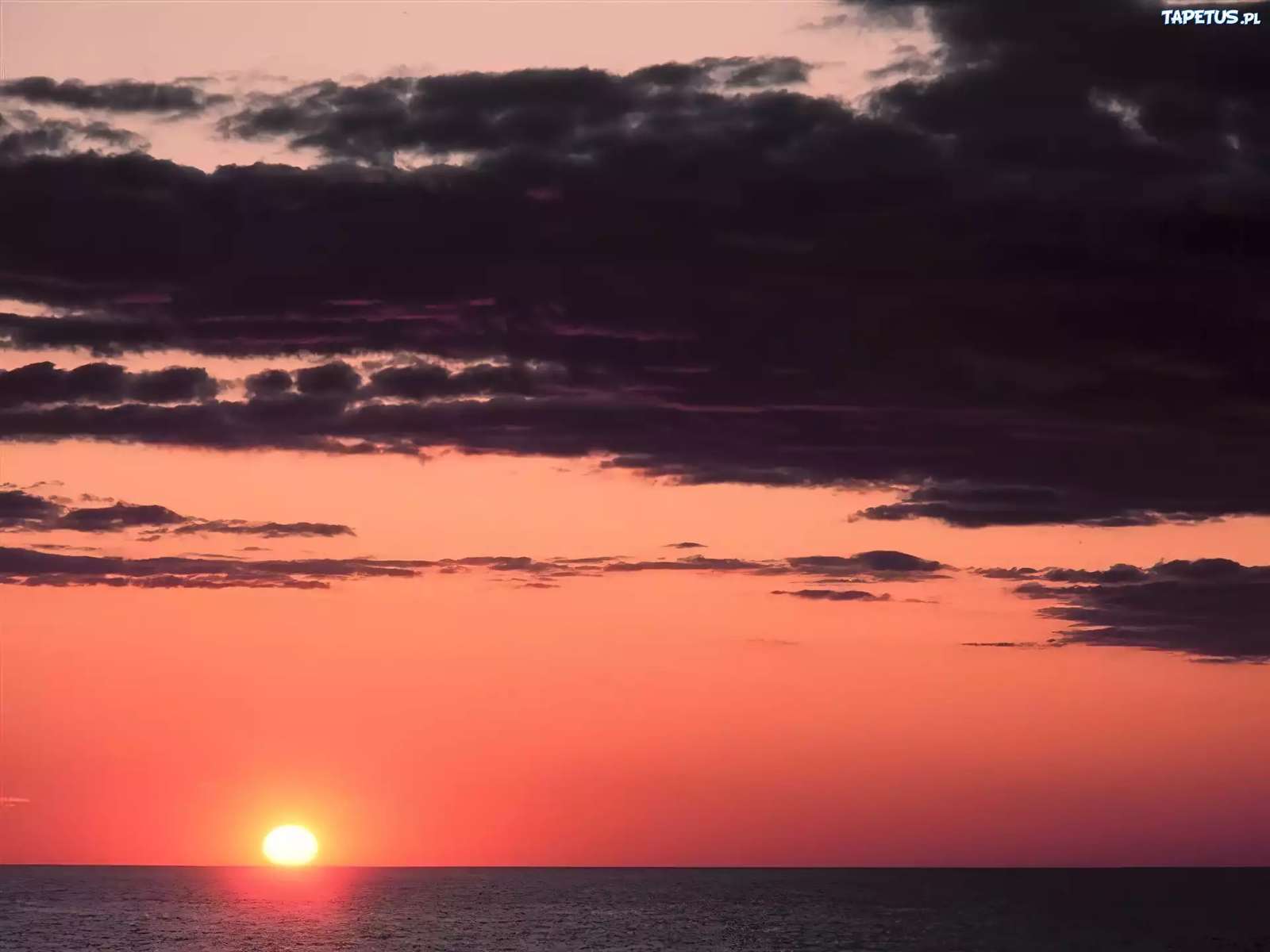 海に沈む夕日 ジグソーパズルオンライン