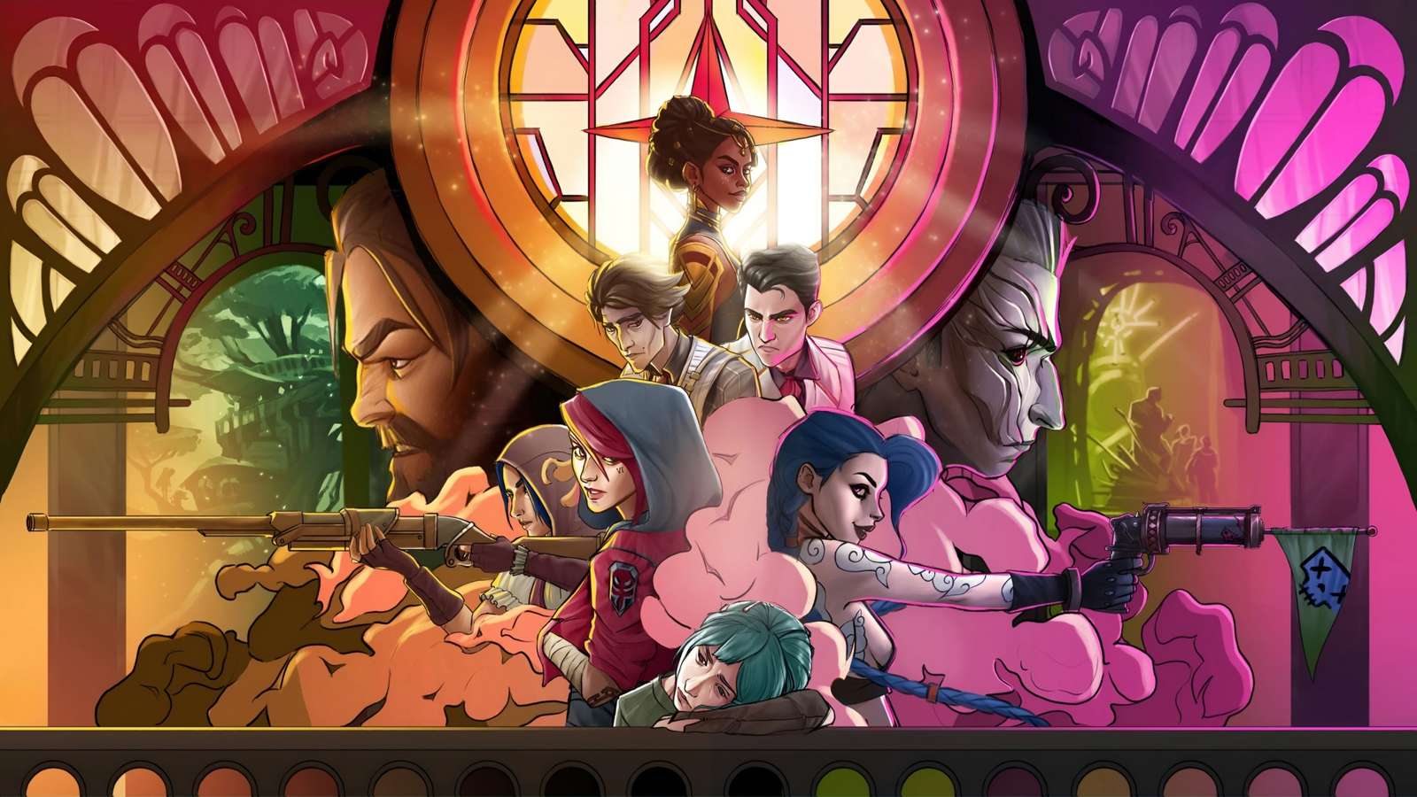 Arcane karakterek. online puzzle