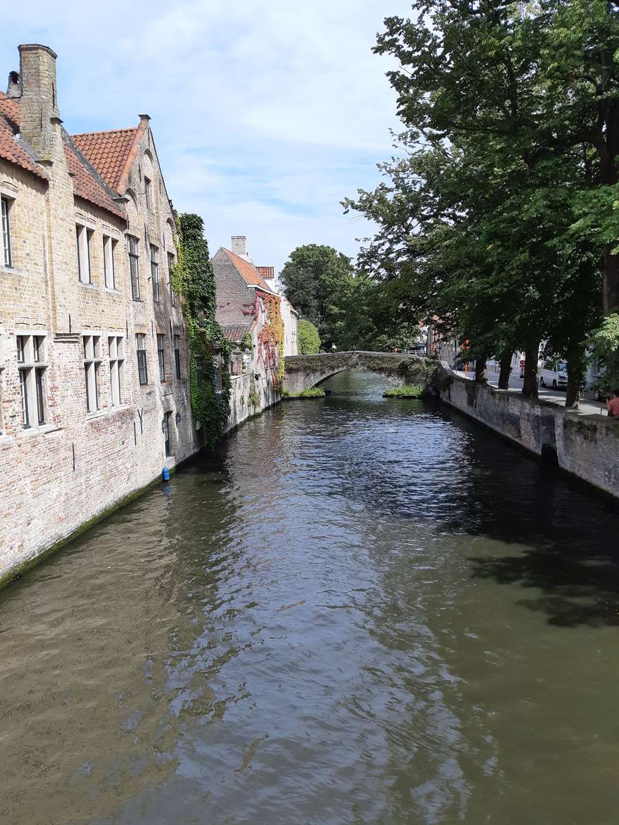 Bruges táj kirakós online