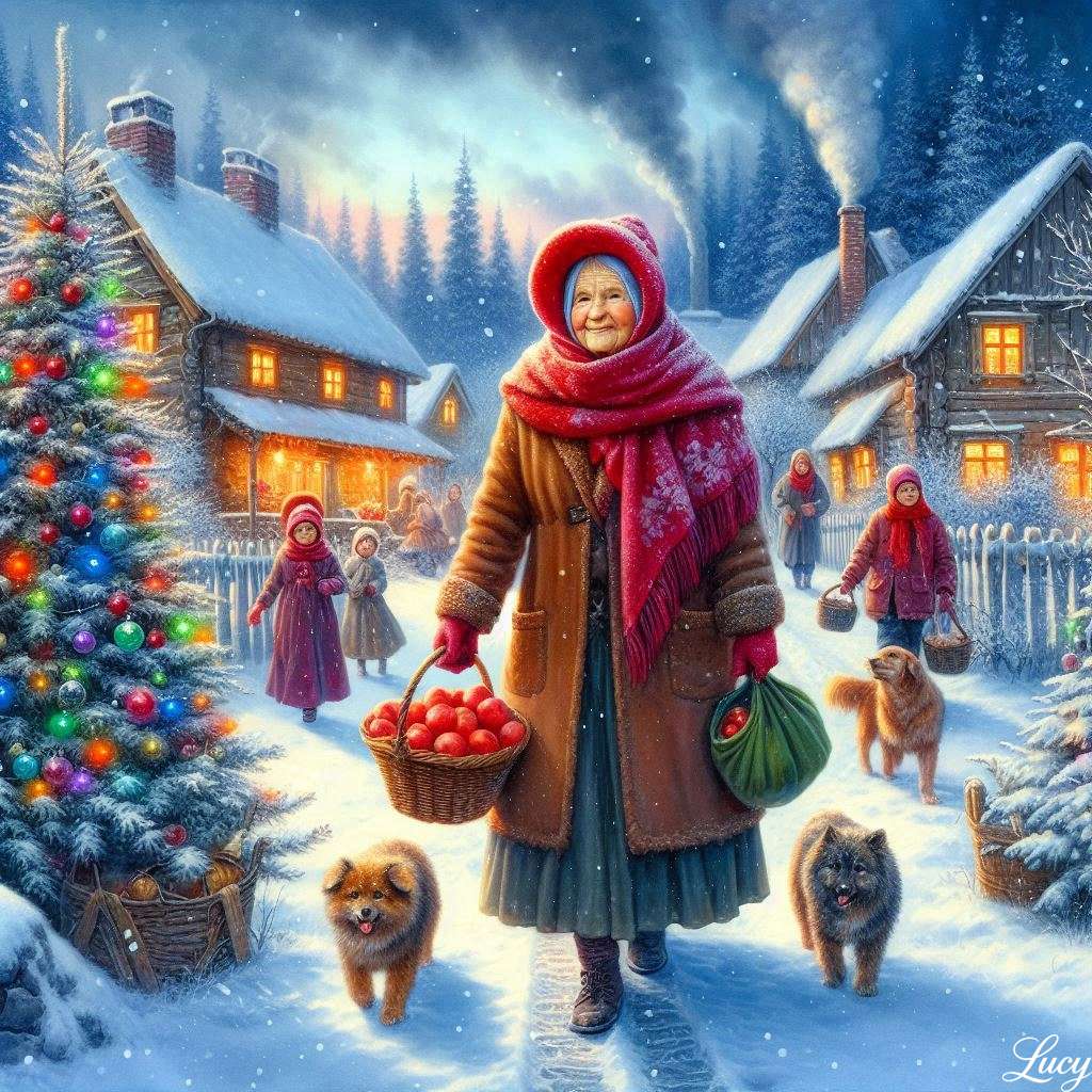 元気で優しい年配の女性 オンラインパズル