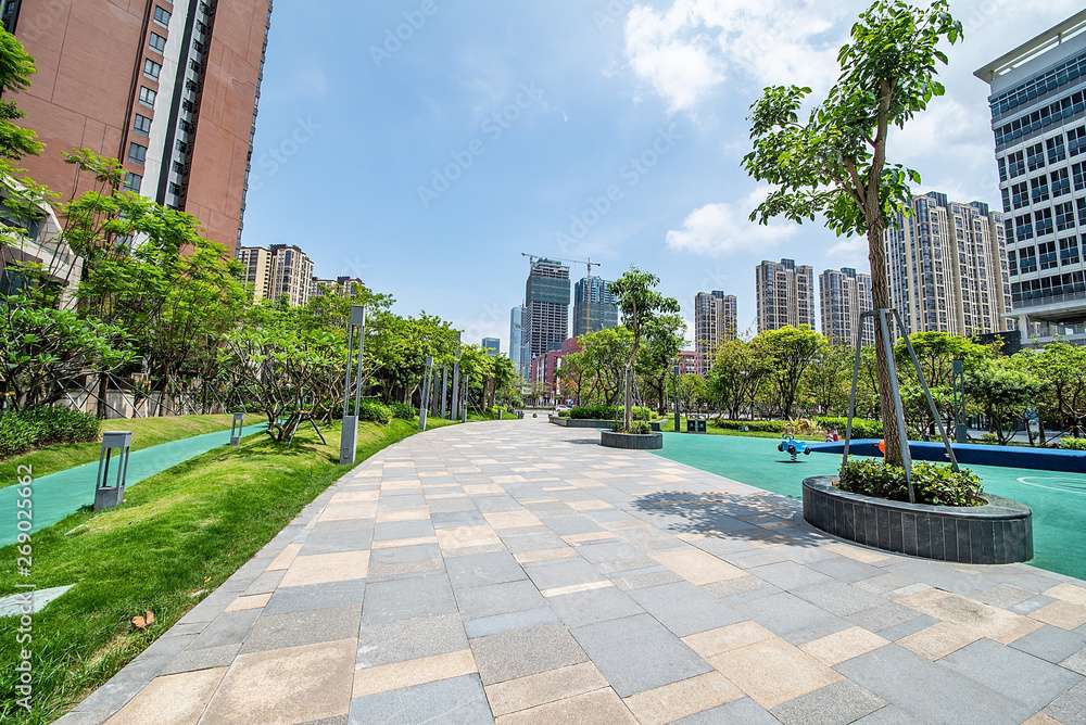 現代の都市景観 オンラインパズル