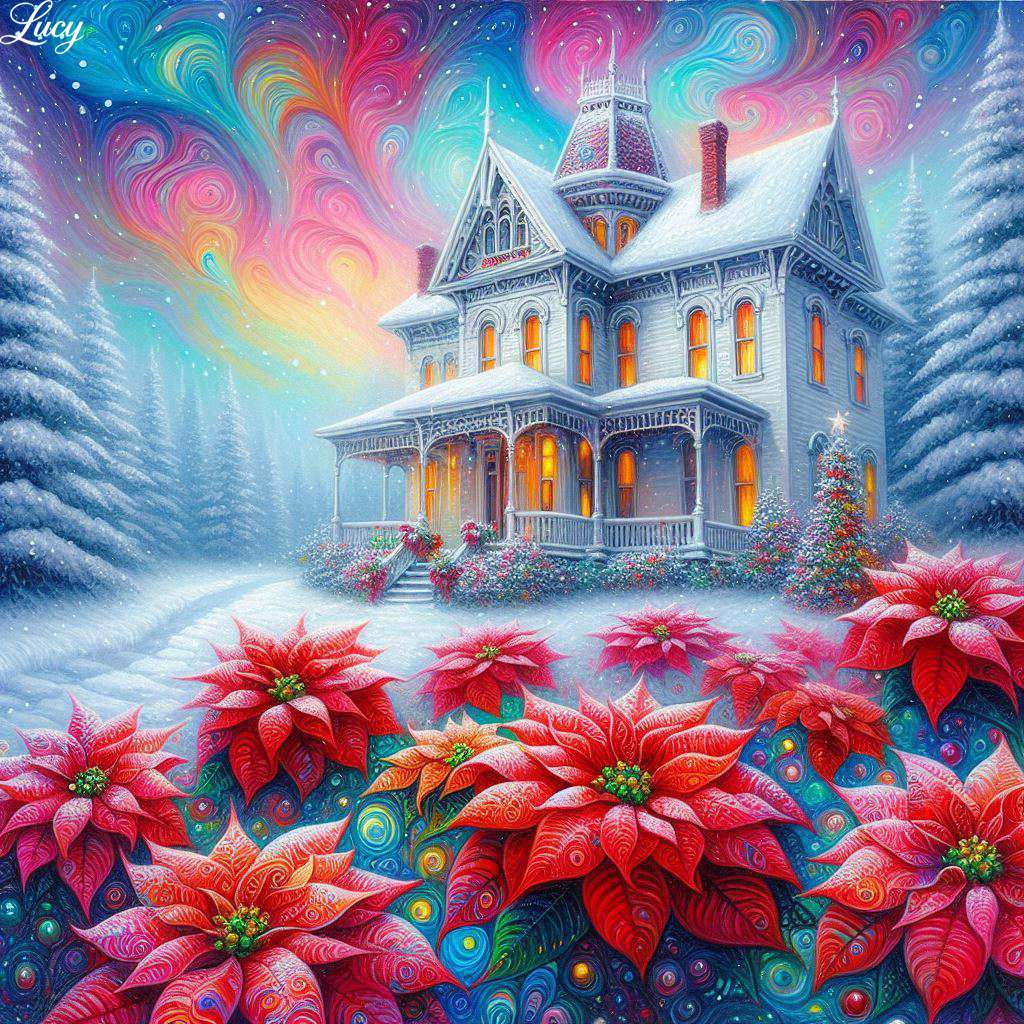 古い白いビクトリア朝の家 オンラインパズル