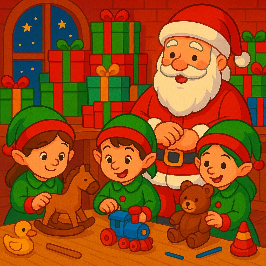 Mikulásgyár online puzzle